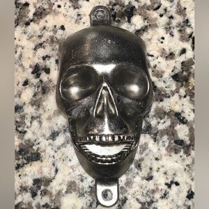 Metal wall mount Skeleton Skull bottle opener